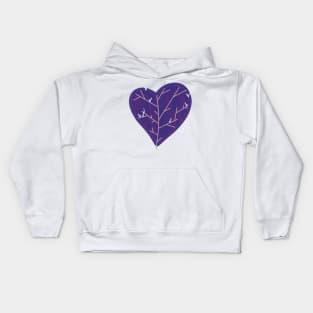 Dove Heart Tree Kids Hoodie